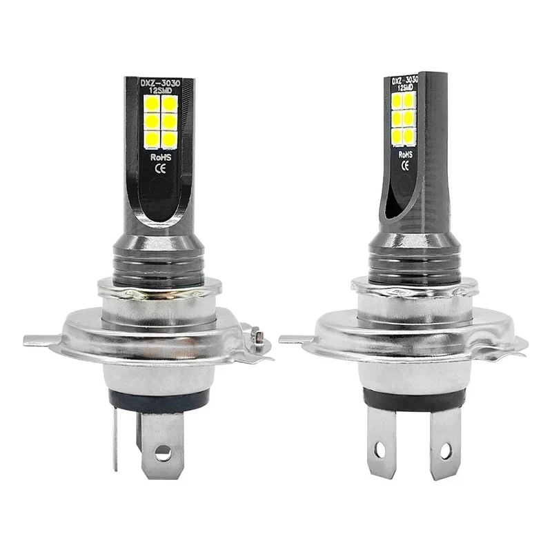 2Pcs Super Helle H4 H7 Led-lampe Auto Scheinwerfer Motorrad H1 H3 H8 H9 H11 Auto Nebel Lampen 9005 9006 HB3 HB4 Licht 12v 24V 80W