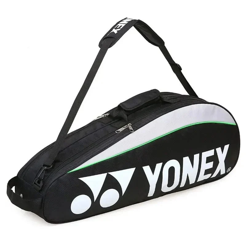 YONEX Original Badminton-Tasche für maximal 3 Schläger mit Schuhfach, Federball-Schläger-Sporttasche für Männer oder Frauen 9332bag