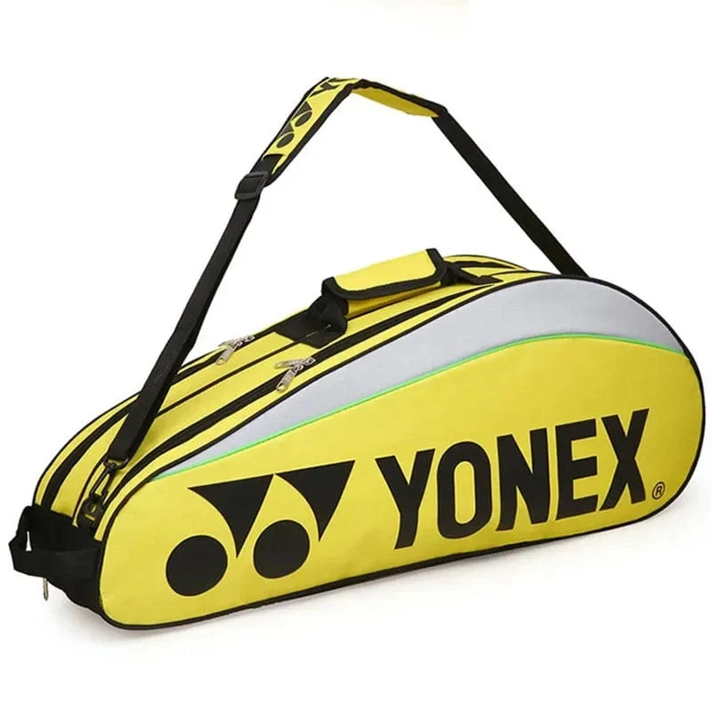 YONEX Original Badminton-Tasche für maximal 3 Schläger mit Schuhfach, Federball-Schläger-Sporttasche für Männer oder Frauen 9332bag
