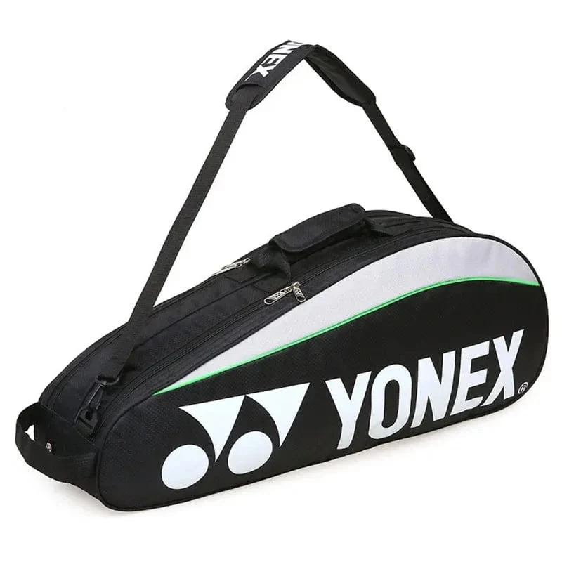YONEX Original Badminton-Tasche für maximal 3 Schläger mit Schuhfach, Federball-Schläger-Sporttasche für Männer oder Frauen 9332bag