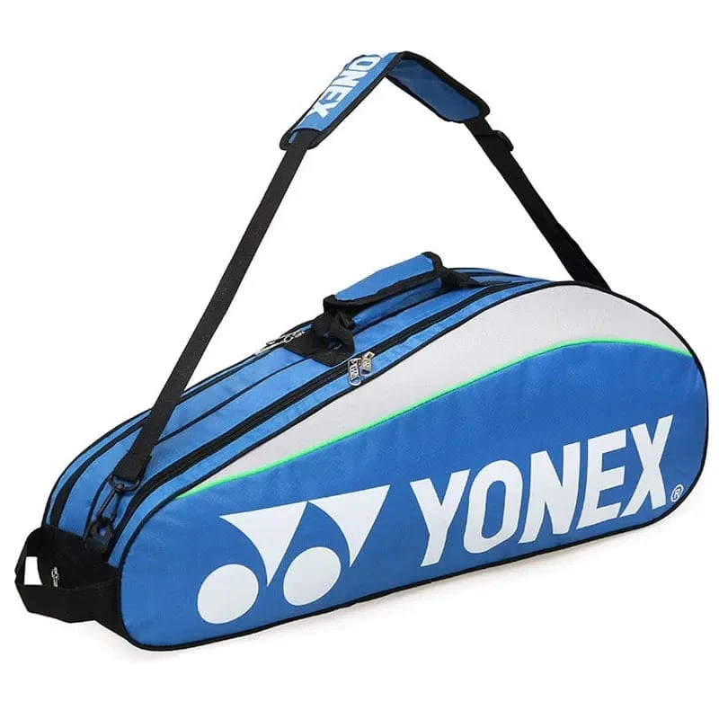 YONEX Original Badminton-Tasche für maximal 3 Schläger mit Schuhfach, Federball-Schläger-Sporttasche für Männer oder Frauen 9332bag