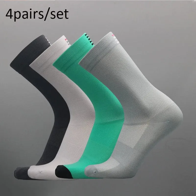 Professionelle Wettkampf-Radsocken für Herren und Damen, Sport, Reitsocken, Mesh, Basketball, Badminton, Rennsocken, Calcetines Ciclismo