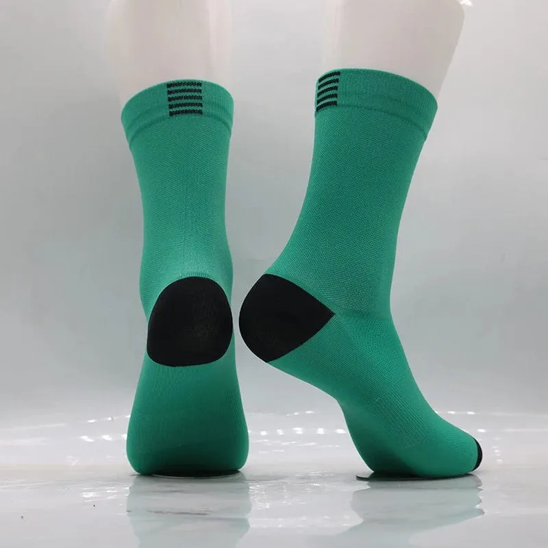 Professionelle Wettkampf-Radsocken für Herren und Damen, Sport, Reitsocken, Mesh, Basketball, Badminton, Rennsocken, Calcetines Ciclismo