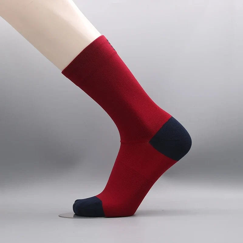 Professionelle Wettkampf-Radsocken für Herren und Damen, Sport, Reitsocken, Mesh, Basketball, Badminton, Rennsocken, Calcetines Ciclismo