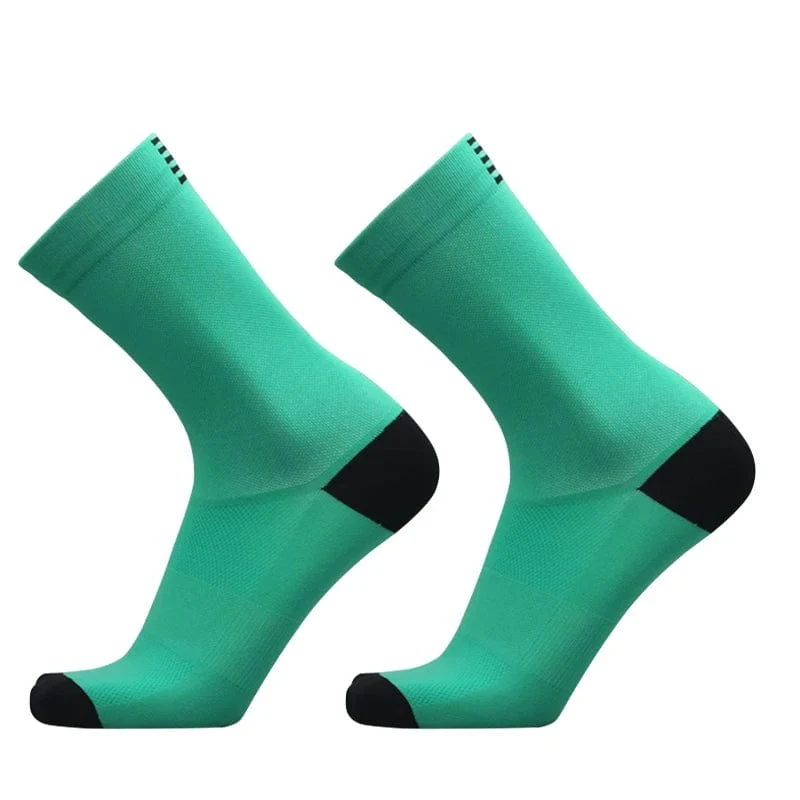 Professionelle Wettkampf-Radsocken für Herren und Damen, Sport, Reitsocken, Mesh, Basketball, Badminton, Rennsocken, Calcetines Ciclismo