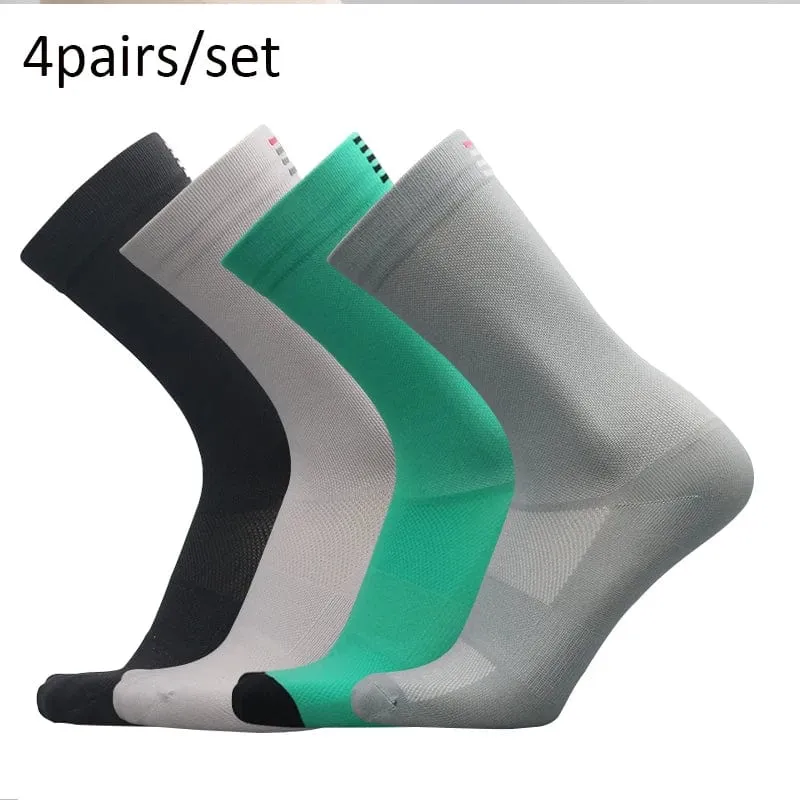 Professionelle Wettkampf-Radsocken für Herren und Damen, Sport, Reitsocken, Mesh, Basketball, Badminton, Rennsocken, Calcetines Ciclismo