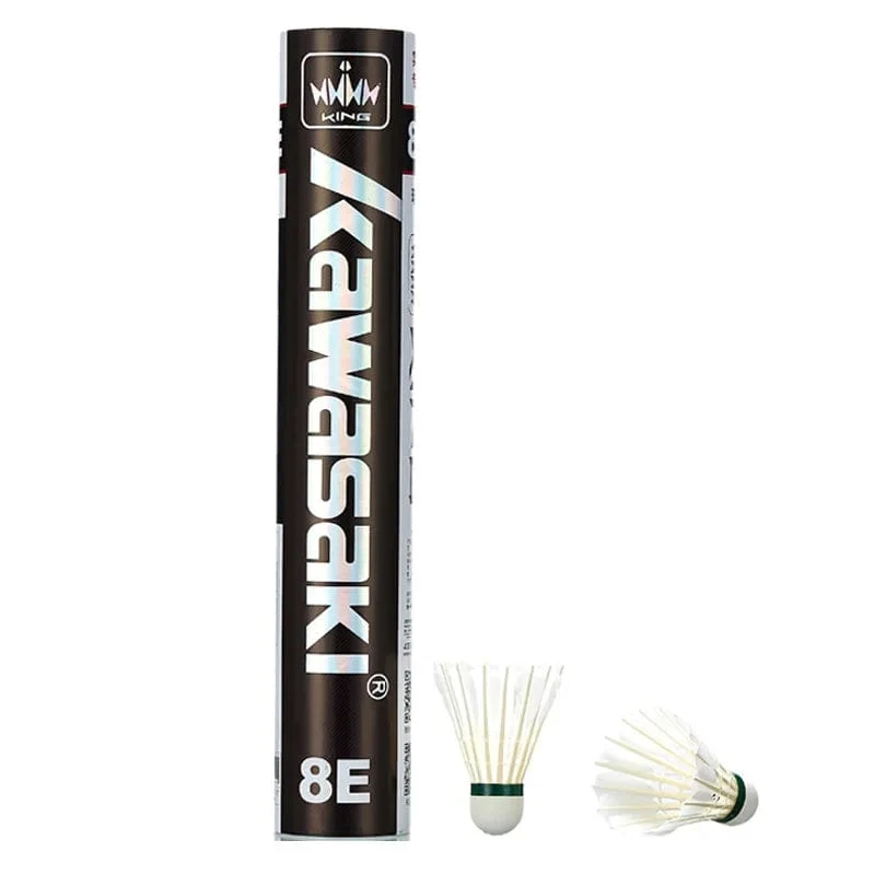 12 Teile/los Kawasaki King Kong 500 Badminton Gans Feder Federball Geschwindigkeit 77 Langlebig Badminton Ball für Training Übung