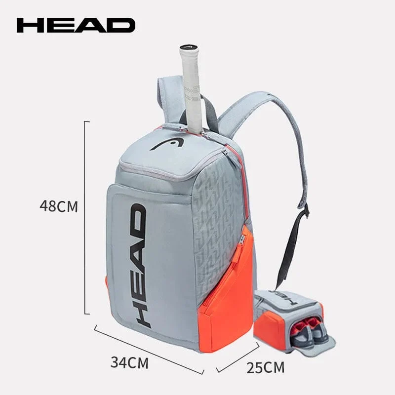 2023 Original KOPF Tennis Tasche Tennis Djokovic Radikale Rebe Tennis Rucksack Männer Tennis Schläger Sport Tasche Outdoor Gym Badminton Tasche