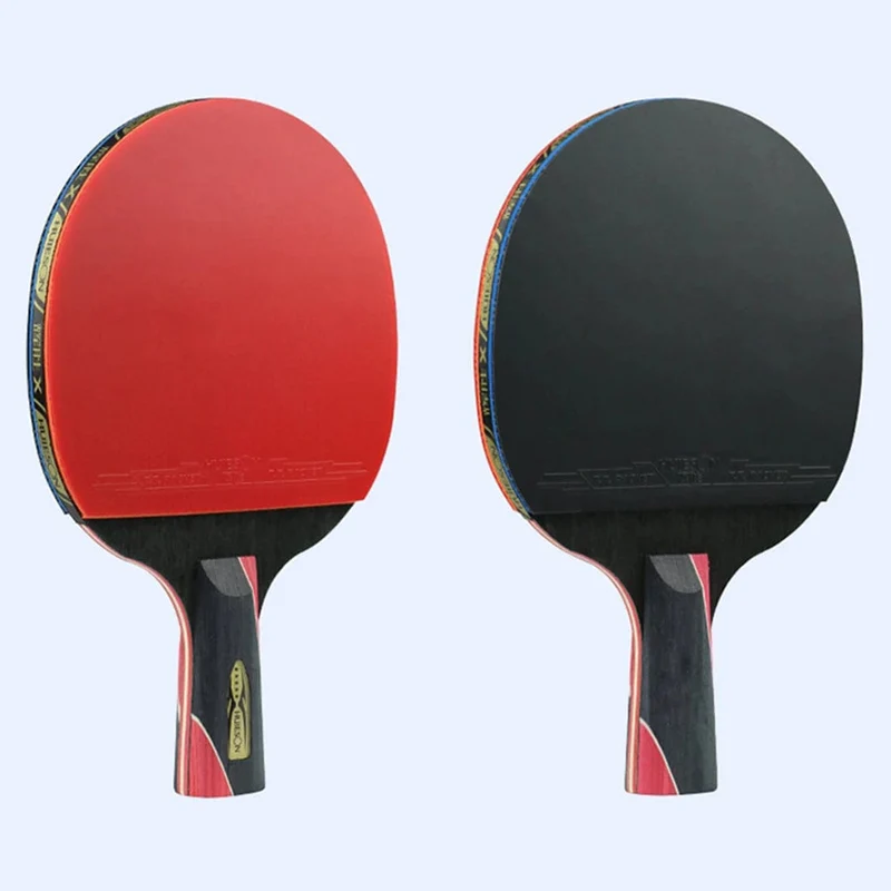 Einzelne professionelle Ausbildung Carbon Tischtennisschläger Schläger Ping-Pong-Paddel für Anfänger Fortgeschrittene Spieler 6 7 8 Star Sport Teil