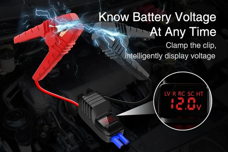 UTRAI 1000A Starthilfe Power Bank Startgerät Tragbarer Notfall-Booster für 12V Fahrzeuge Kleine LKWs