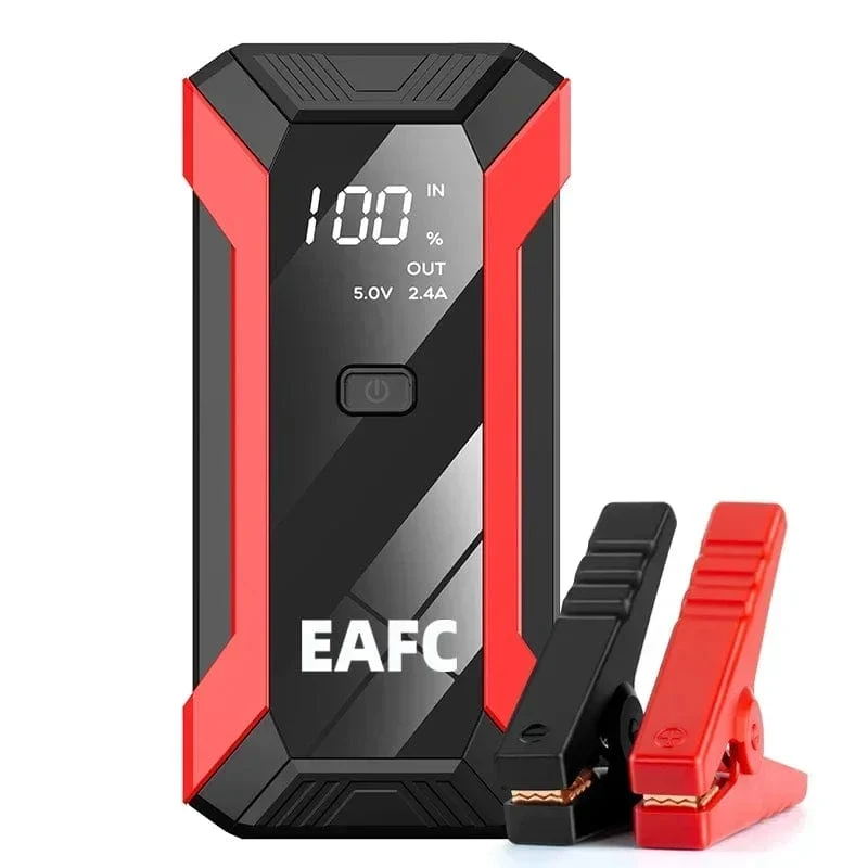 12V Auto Starthilfe 1200A Ausgang Tragbares Notfall-Start-up-Ladegerät Benzinauto Power Bank Booster Batterie Startgerät