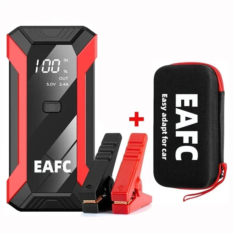 12V Auto Starthilfe 1200A Ausgang Tragbares Notfall-Start-up-Ladegerät Benzinauto Power Bank Booster Batterie Startgerät