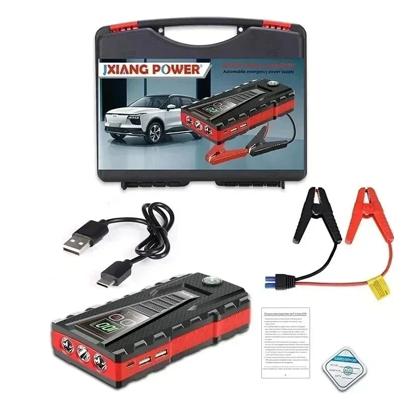 EAFC Auto Starthilfe 1200A Kabelloses Ladegerät Power Bank für 12V Auto Notstarter Jstar 4 Auto Auto Booster Batterie