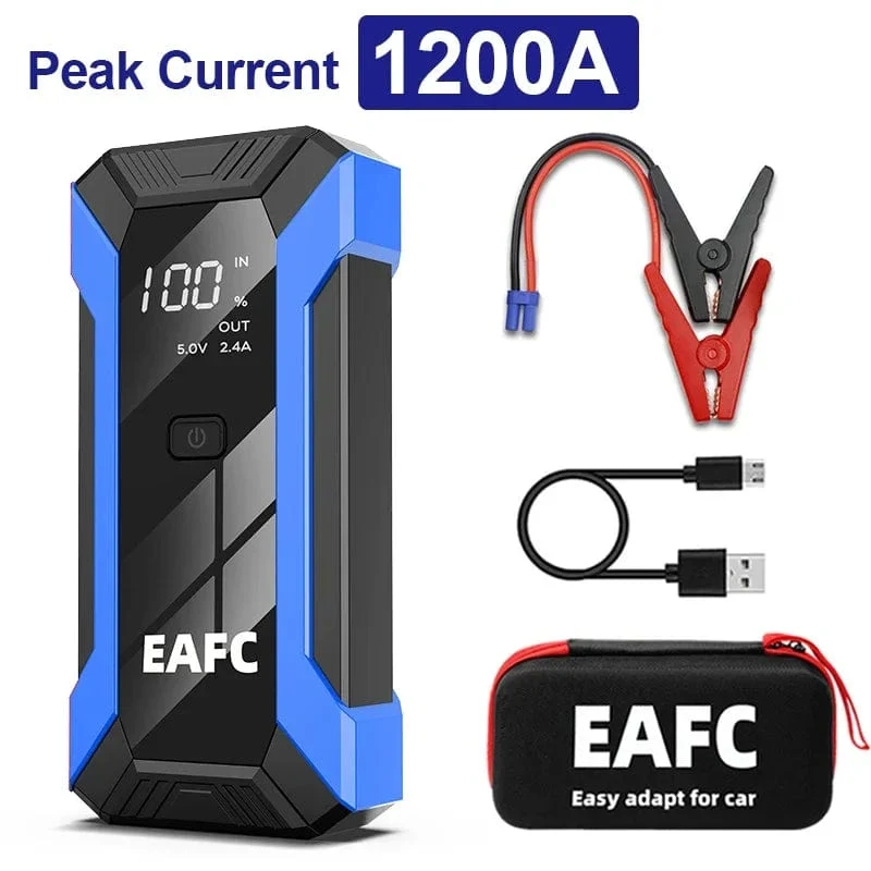 Power Bank 2000A/1200A/600A 12V Autobatterie Starthilfe Tragbares Ladegerät Auto Booster Auto Startgerät Notfallstarter