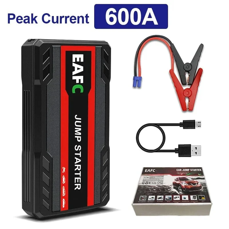 Power Bank 2000A/1200A/600A 12V Autobatterie Starthilfe Tragbares Ladegerät Auto Booster Auto Startgerät Notfallstarter