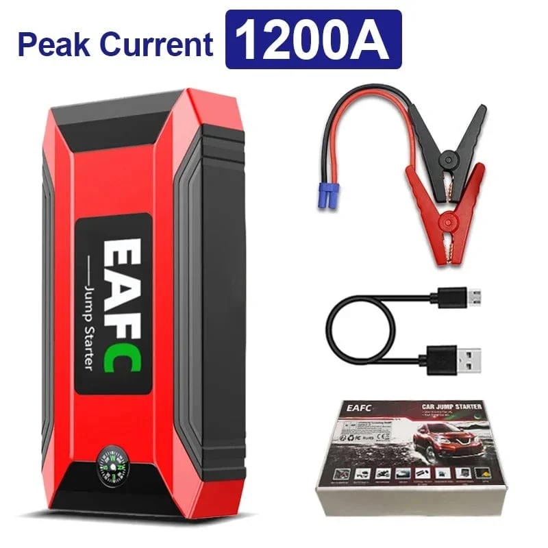 Power Bank 2000A/1200A/600A 12V Autobatterie Starthilfe Tragbares Ladegerät Auto Booster Auto Startgerät Notfallstarter
