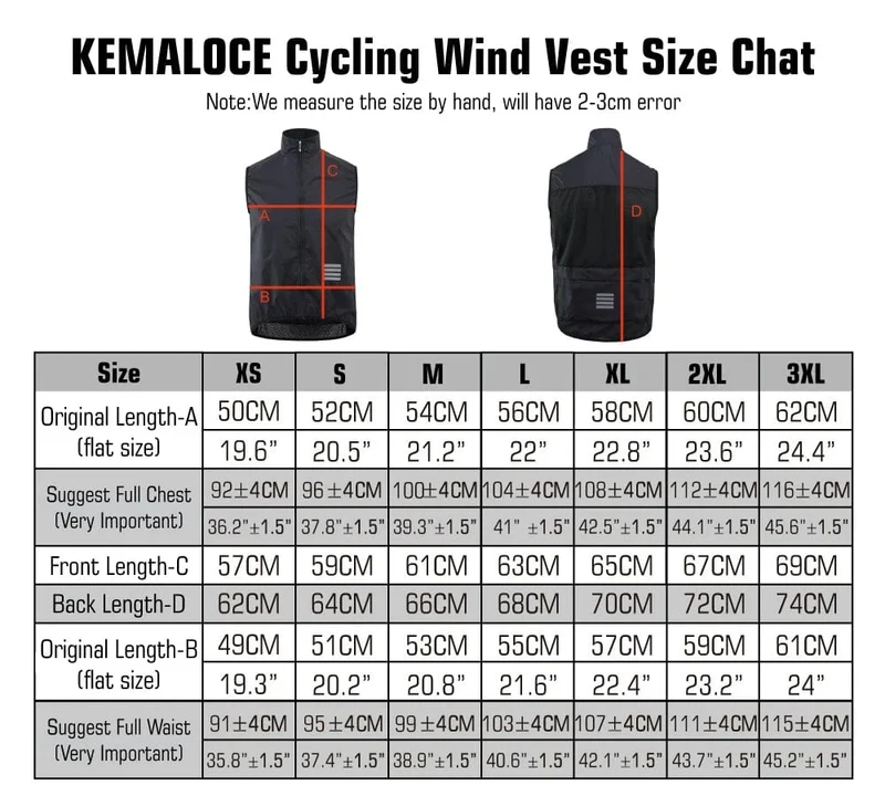 KEMALOCE Fahrradweste Schwarz und Gelb Leichte, winddichte, reflektierende Radsport-Ärmellose Herren-Radsportwesten