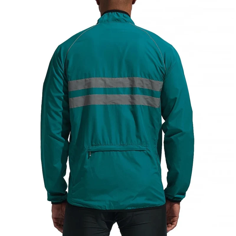 WOSAWE Fahrradjacke Herren, winddicht, wasserdicht, reflektierend, ultraleicht, MTB, Mountainbike, Windjacken, Fahrrad-Windjacke