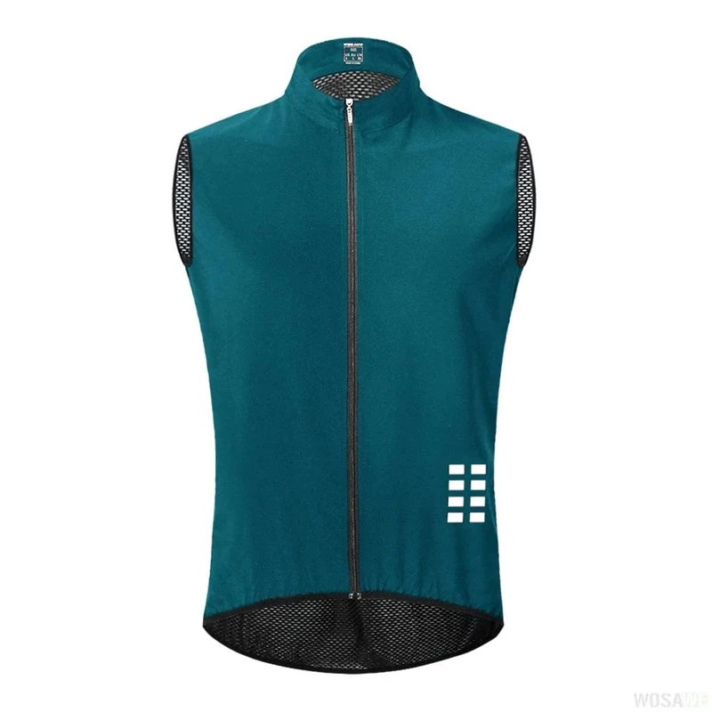 WOSAWE Fahrradjacke Herren, winddicht, wasserdicht, reflektierend, ultraleicht, MTB, Mountainbike, Windjacken, Fahrrad-Windjacke