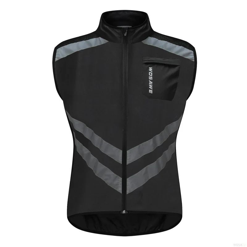 WOSAWE Fahrradjacke Herren, winddicht, wasserdicht, reflektierend, ultraleicht, MTB, Mountainbike, Windjacken, Fahrrad-Windjacke