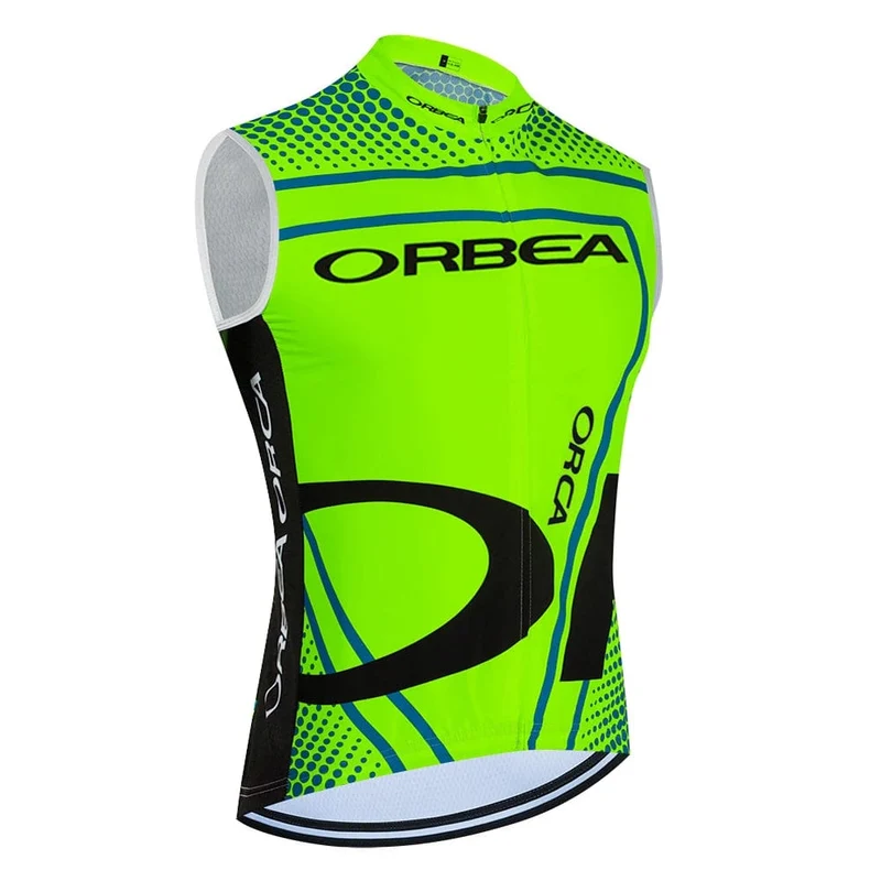2024 ORBEA ORCA Fahrradweste Quick Dry Cycling Team Jersey Windjacke Männer Sommer Ropa Ciclismo Ärmelloses Fahrradtrikot T-Shirt