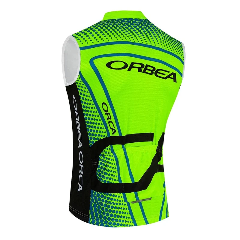 2024 ORBEA ORCA Fahrradweste Quick Dry Cycling Team Jersey Windjacke Männer Sommer Ropa Ciclismo Ärmelloses Fahrradtrikot T-Shirt
