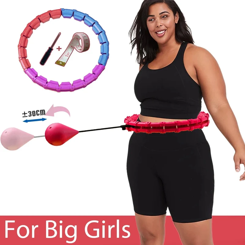 28 knoten Fitness Smart Sport Hoop Einstellbare Taille Übung Gym Trainer Körper Shaper Ausrüstung Abnehmen Gewicht Verlust Dropshipping