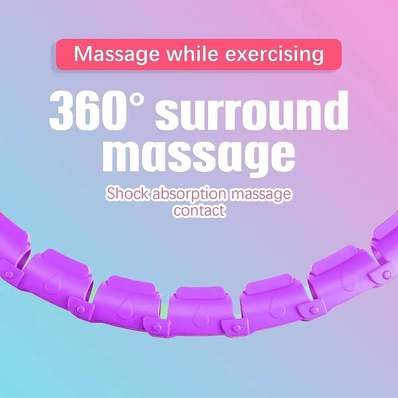 Fitness-Hoop-Gewichte zum Trainieren zu Hause, Sport, Unterhaltung, Sportausrüstung, Hulahp zum Abnehmen, Gym-Ring, tragbarer Körper