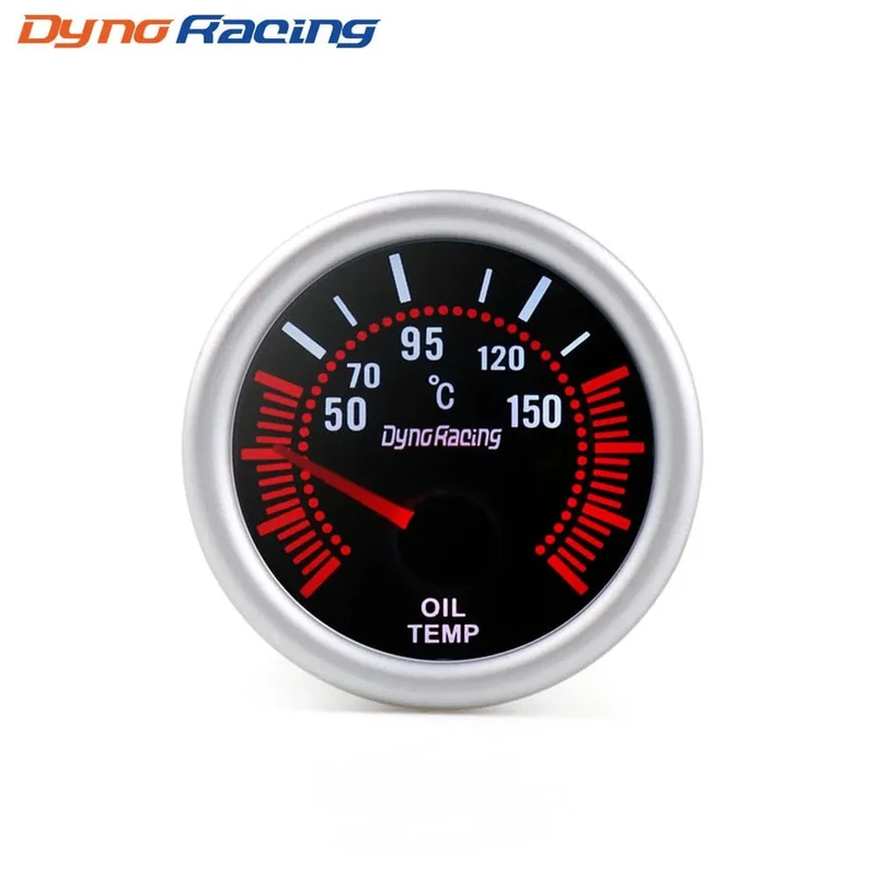 Dynoracing 2" 52mm getönte Linse Ladedruckanzeige bar psi Vakuum Wassertemperatur Öltemperatur Öldruck Voltmeter Kraftstoffstand Drehzahlmesser Drehzahlmesser
