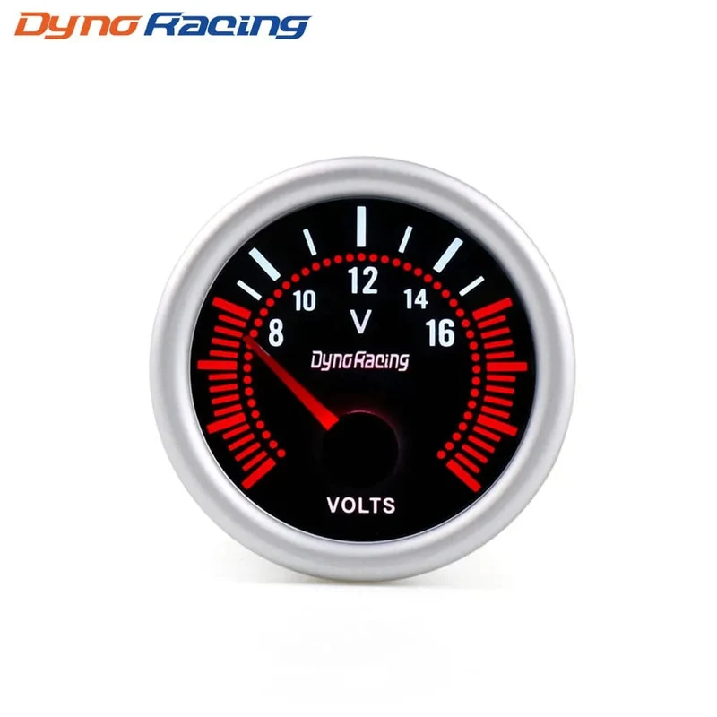 Dynoracing 2" 52mm getönte Linse Ladedruckanzeige bar psi Vakuum Wassertemperatur Öltemperatur Öldruck Voltmeter Kraftstoffstand Drehzahlmesser Drehzahlmesser