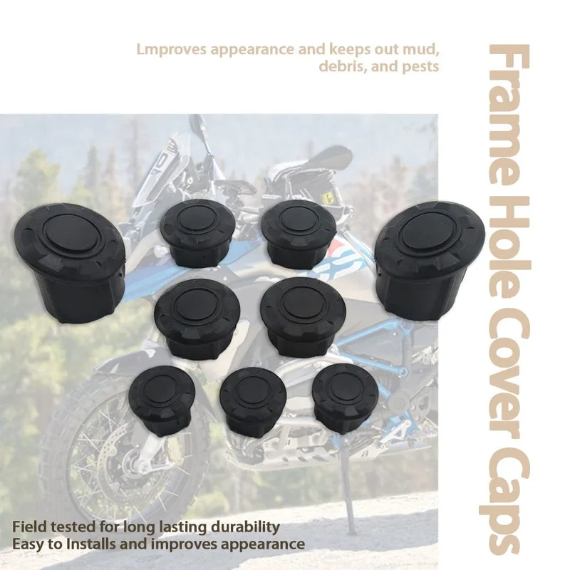 Für BMW R1200GS R 1200 GS LC Abenteuer ADV R1250GS R 1250 GS Abenteuer 2014-2020 2021 2019 Motorrad Rahmen loch Kappen Abdeckung Stecker