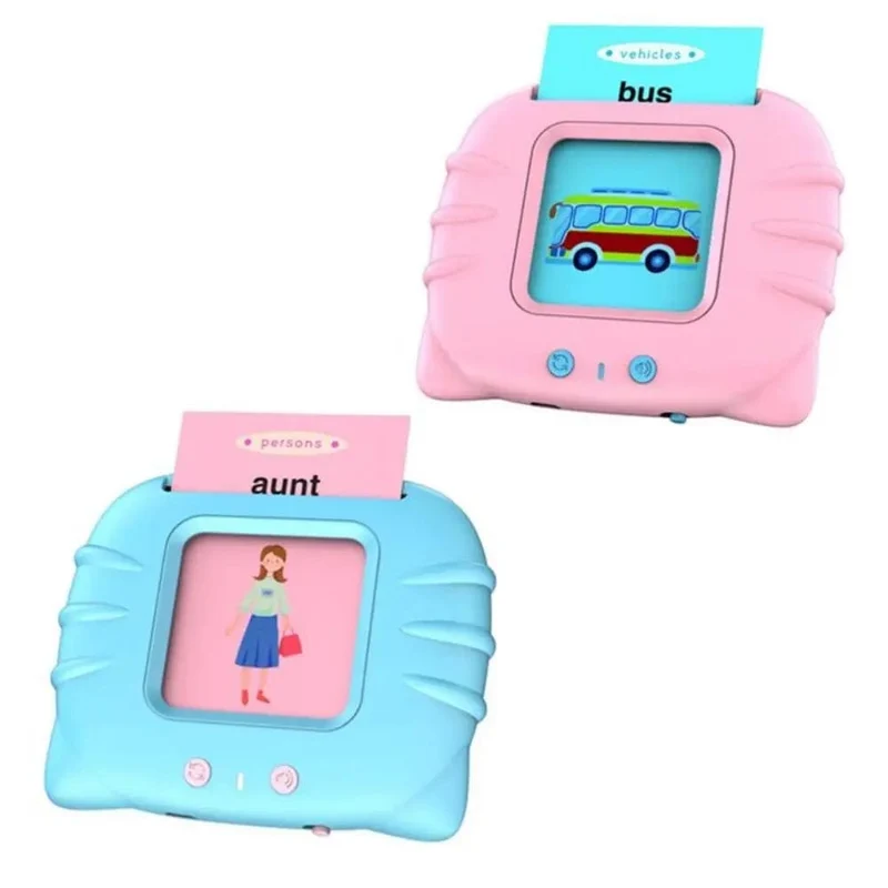 Kinder lernen Englisch Spielzeug Frühe intelligente Bildung Audio Elektronisches Buch Flash Card Lesemaschine Montessori Lernspielzeug Buch