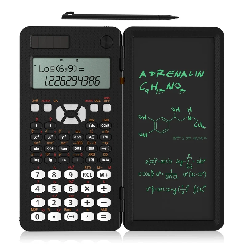 Wissenschaftlicher Rechner Mit Schreiben Tablet 991MS 349 Funktionen Engineering Finanz rechner Für Schule Studenten Büro Solar