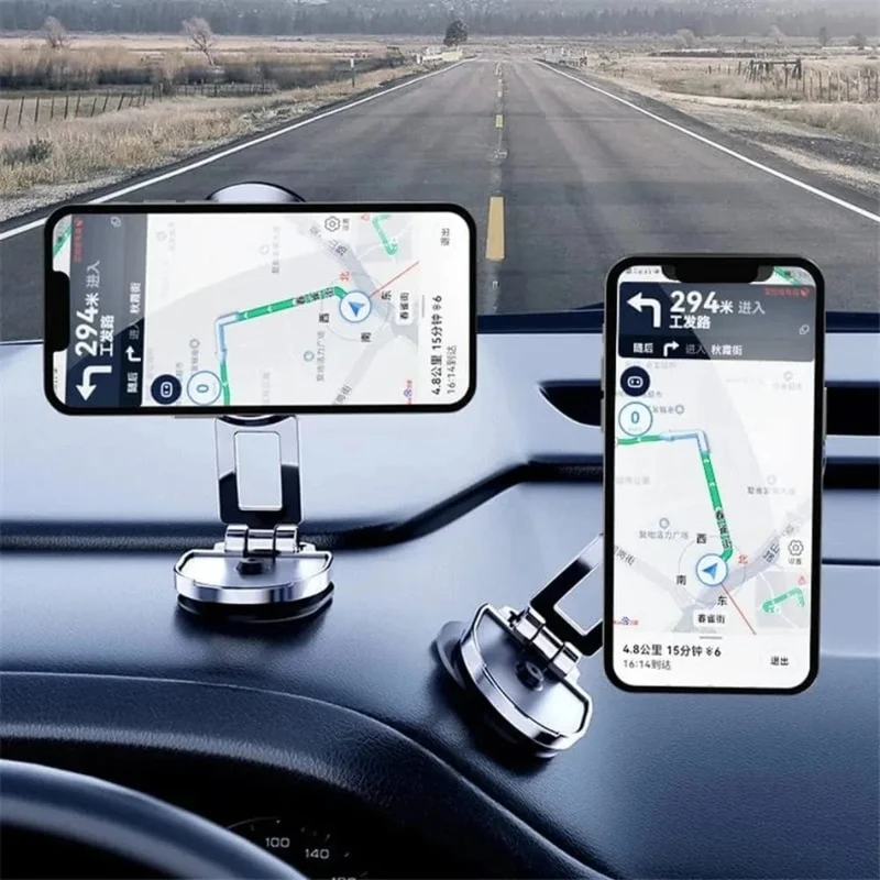 Neu 1080 drehen Magnetische Auto Telefon Halter Magnet Smartphone Unterstützung GPS Faltbare Telefon Halterung in Auto für IPhone Samsung Xiaomi