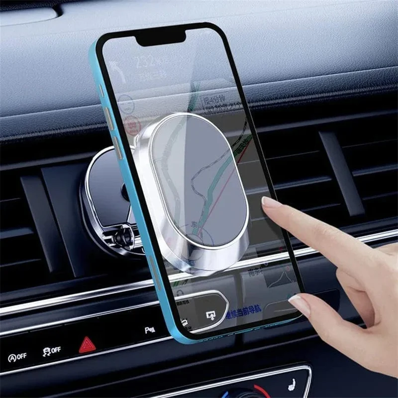 Neu 1080 drehen Magnetische Auto Telefon Halter Magnet Smartphone Unterstützung GPS Faltbare Telefon Halterung in Auto für IPhone Samsung Xiaomi