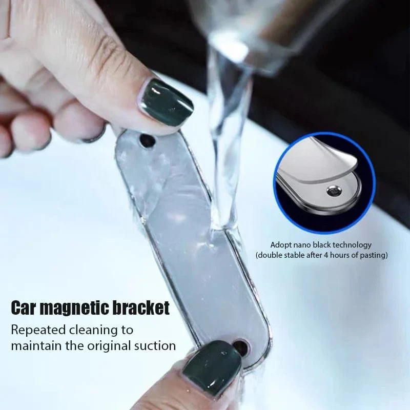 Magnetische Autotelefonhalterung Magnethalterung Mobiler Handyständer Telefon GPS-Unterstützung für iPhone Xiaomi Huawei Samsung Autohalterung