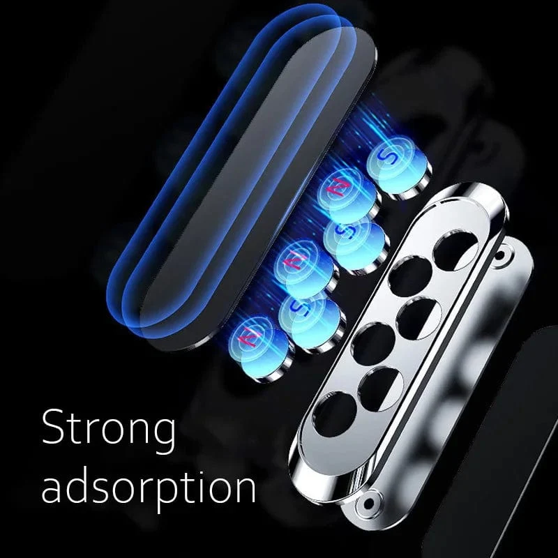 Magnetische Autotelefonhalterung Magnethalterung Mobiler Handyständer Telefon GPS-Unterstützung für iPhone Xiaomi Huawei Samsung Autohalterung