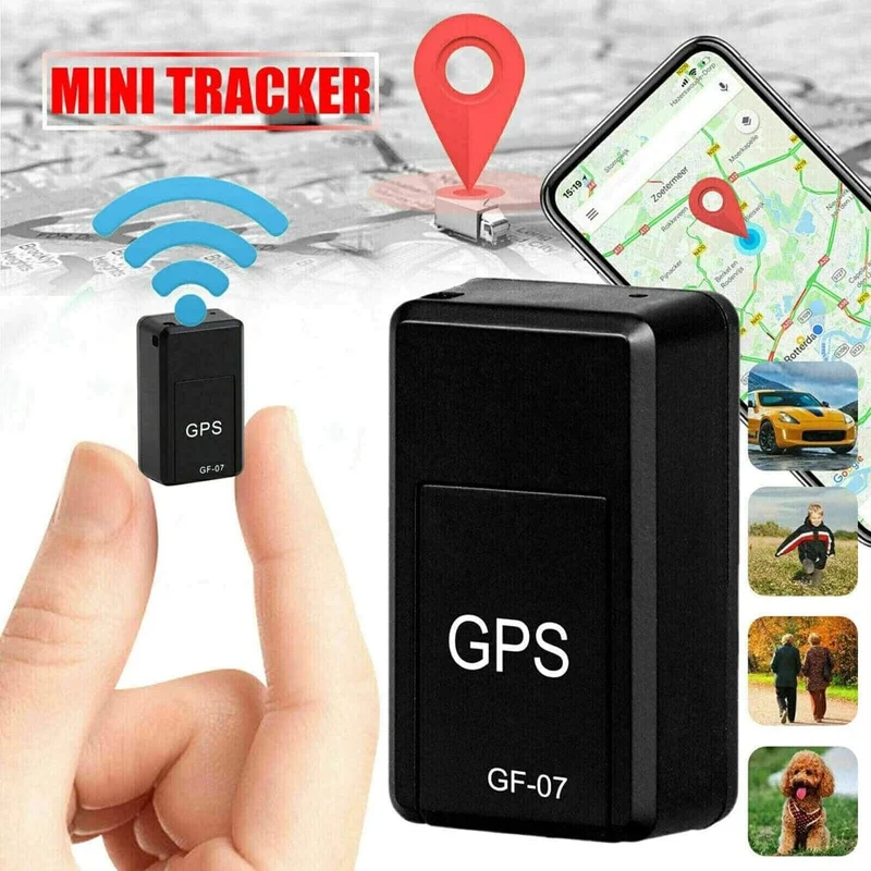 Mini GF07 Magnetischer Auto-Tracker GPS Echtzeit-Tracking-Ortungsgerät Magnetischer GPS-Tracker Echtzeit-Fahrzeugortung Haustier-Tracker