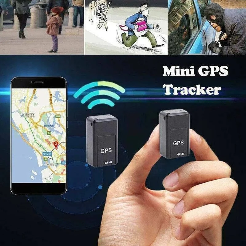 Mini GF07 Magnetischer Auto-Tracker GPS Echtzeit-Tracking-Ortungsgerät Magnetischer GPS-Tracker Echtzeit-Fahrzeugortung Haustier-Tracker