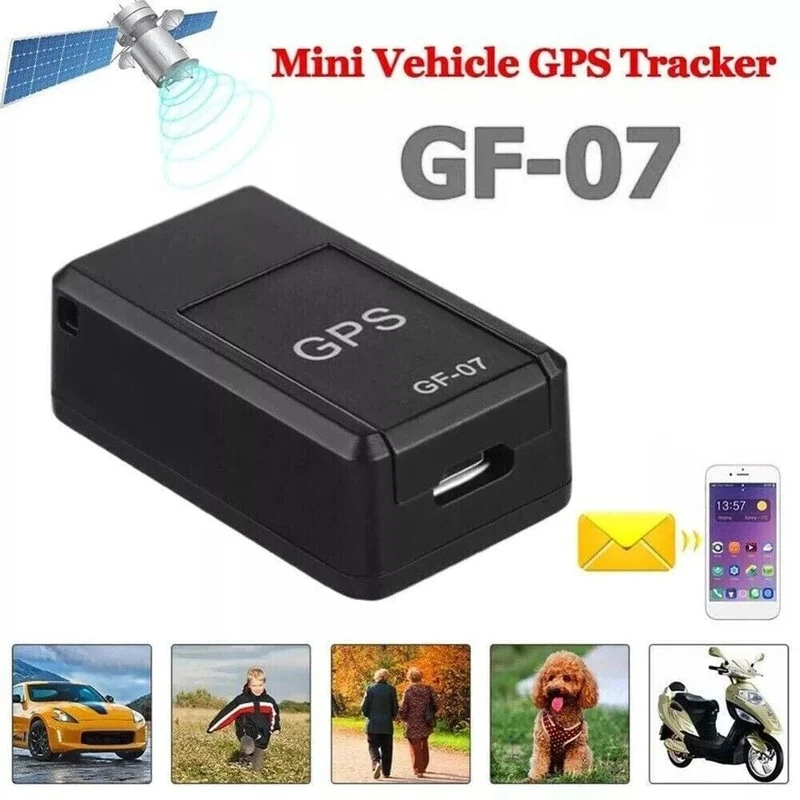 Mini GF07 Magnetischer Auto-Tracker GPS Echtzeit-Tracking-Ortungsgerät Magnetischer GPS-Tracker Echtzeit-Fahrzeugortung Haustier-Tracker