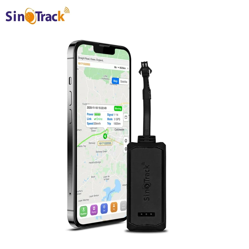 SinoTrack Mini GPS Tracker GSM ST-900 für Auto Motorrad mit Fahrzeug Kostenlose Web-App