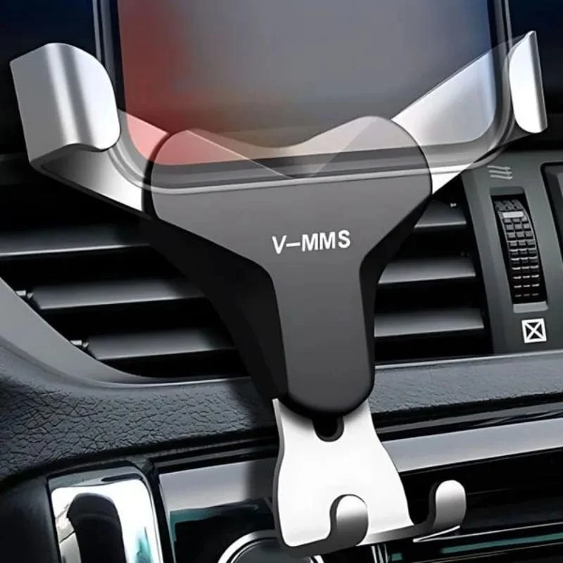 Schwerkraft-Autohalter Auto-Entlüftungshalterung Clip-Halterung Handyhalter Kein magnetischer GPS-Handyständer für iPhone 15 Xiaomi Samsung