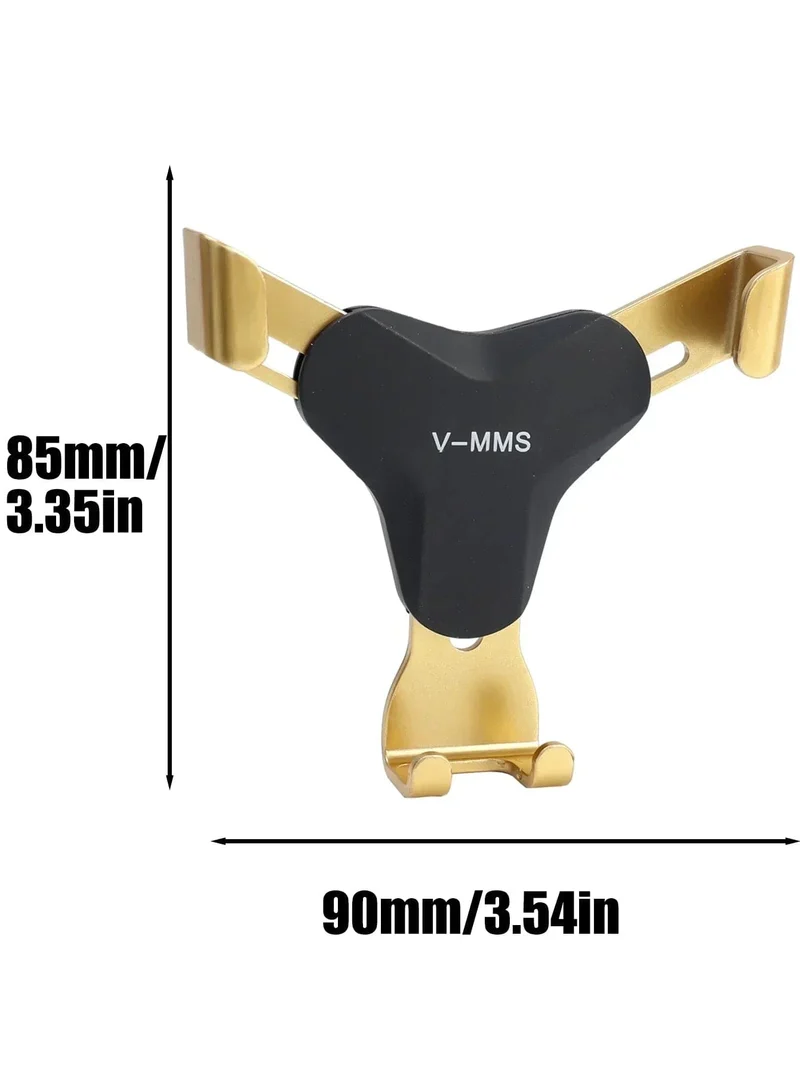 Schwerkraft-Autohalter Auto-Entlüftungshalterung Clip-Halterung Handyhalter Kein magnetischer GPS-Handyständer für iPhone 15 Xiaomi Samsung