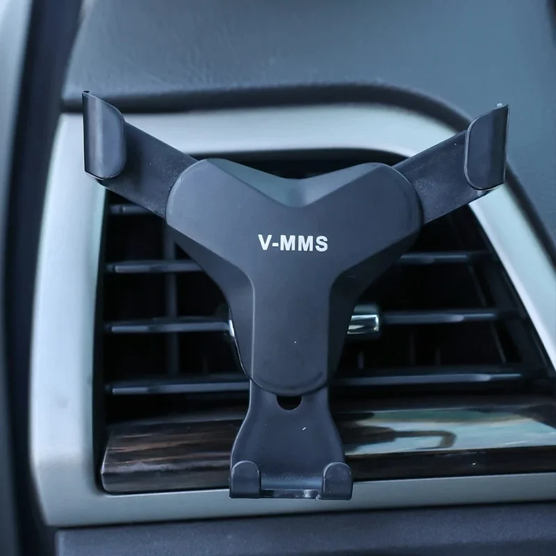 Schwerkraft-Autohalter Auto-Entlüftungshalterung Clip-Halterung Handyhalter Kein magnetischer GPS-Handyständer für iPhone 15 Xiaomi Samsung