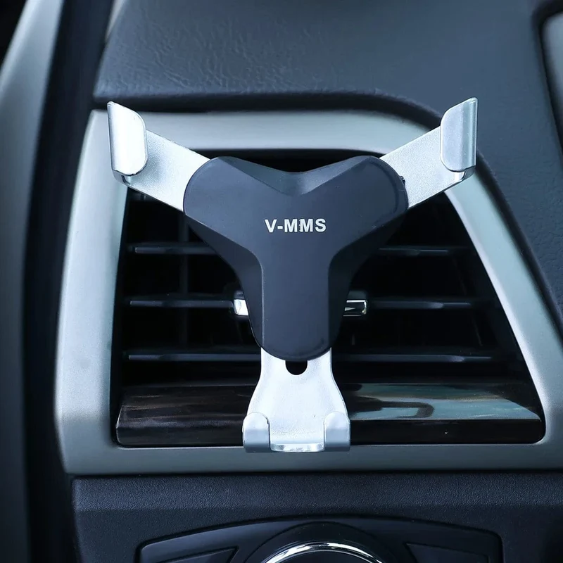 Schwerkraft-Autohalter Auto-Entlüftungshalterung Clip-Halterung Handyhalter Kein magnetischer GPS-Handyständer für iPhone 15 Xiaomi Samsung