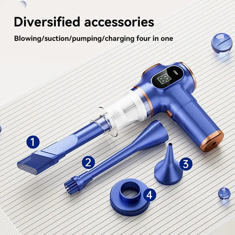 Xiaomi Autostaubsauger Hochleistungs-Staubsauger mit starker Saugkraft Tiefenreinigung Handstaubsauger Trocken- und Nassstaubsauger für Zuhause