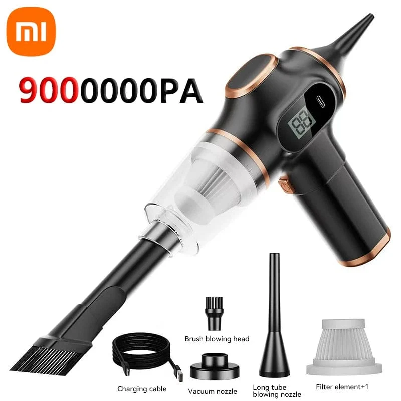Xiaomi Autostaubsauger Hochleistungs-Staubsauger mit starker Saugkraft Tiefenreinigung Handstaubsauger Trocken- und Nassstaubsauger für Zuhause