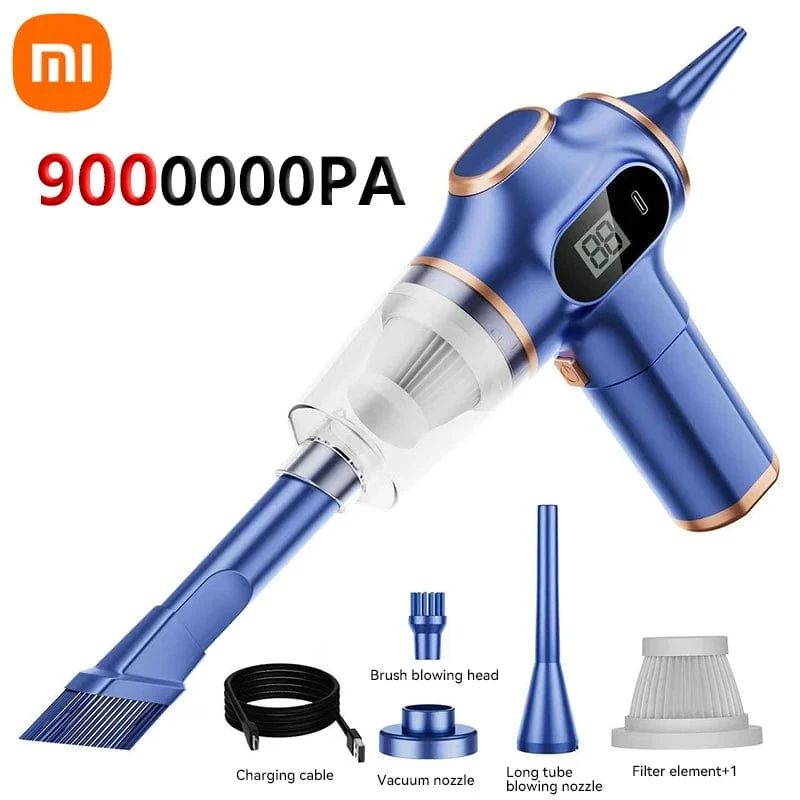 Xiaomi Autostaubsauger Hochleistungs-Staubsauger mit starker Saugkraft Tiefenreinigung Handstaubsauger Trocken- und Nassstaubsauger für Zuhause