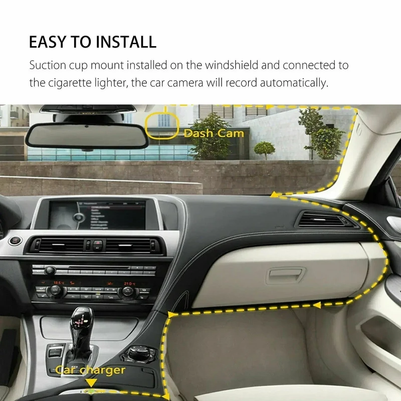 Auto DVR 2 Kameras 4.0 Zoll Dash Cam Auto Video Recorder Auto Registrator Dvrs Dash Cam mit Dual Möglichkeiten Kameras auto zubehör