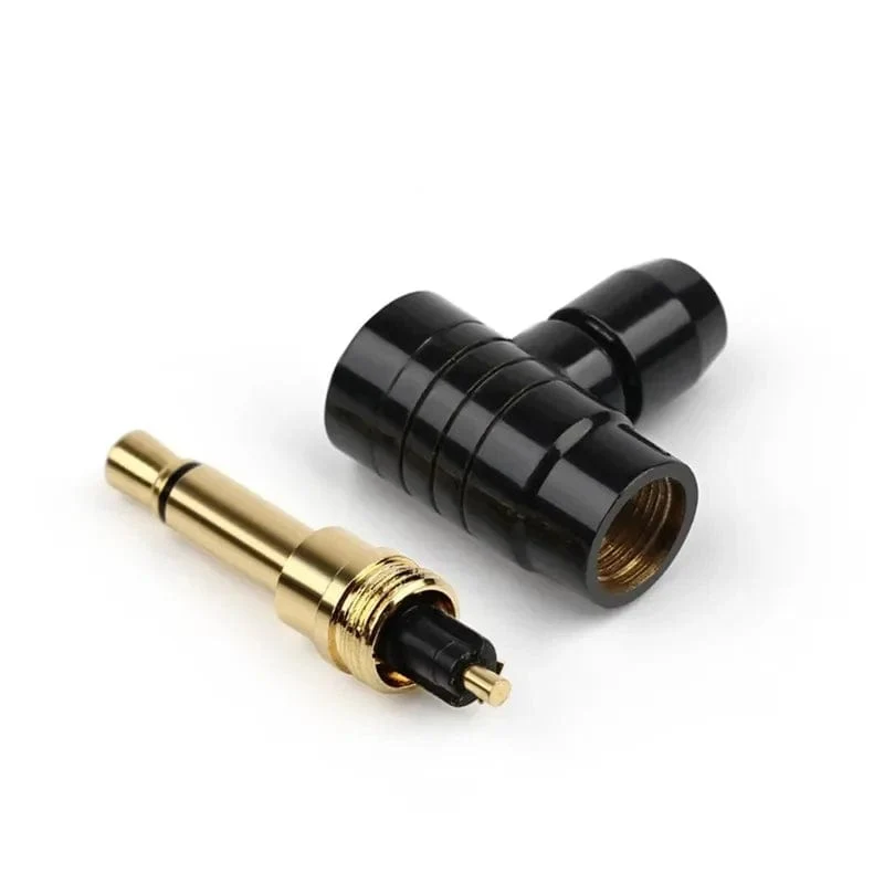 90 Grad 2 3 4 Polige Buchse 3.5mm Stecker Kopfhörerstecker Stecker L Typ Vergoldetes Kupfer Unterhaltungselektronik Audio Terminal